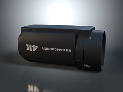 Space Astronomy 4K HD DVR Camcorder for Cosmic Exploration Recording Observations 3d model