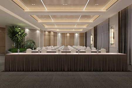 Conference Room 3d model