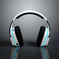 Advanced Wireless Computer Headphones With LED Lights And Comfortable Ear Cups