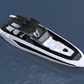 Lamborghini Yacht Boat Tecnomar 3d model