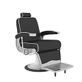 Medical Equipment Black Leather Examination Chair With Metal Frame And Footrest