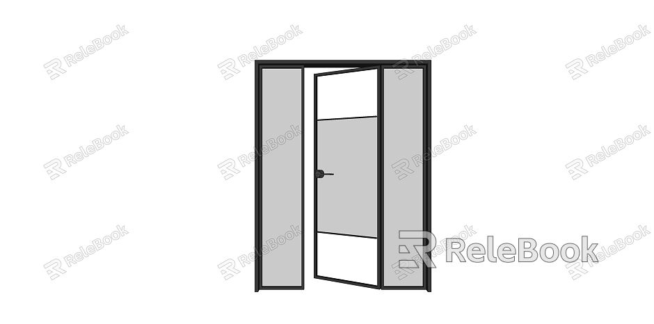 Modern single door model