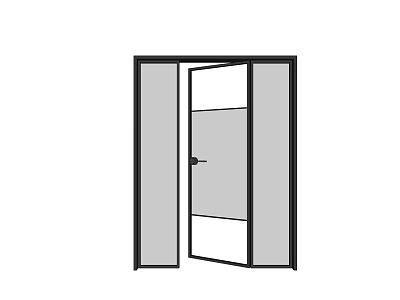 Modern single door model