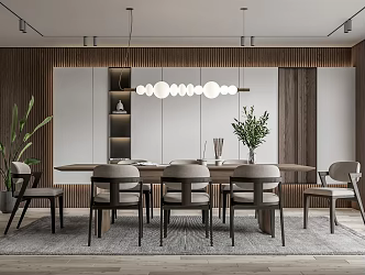 Modern Restaurant 3d model