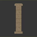 Columns Stone Columns Stone Columns Old Columns Roman Columns Roman Columns Classical Columns Greek Columns 3d model