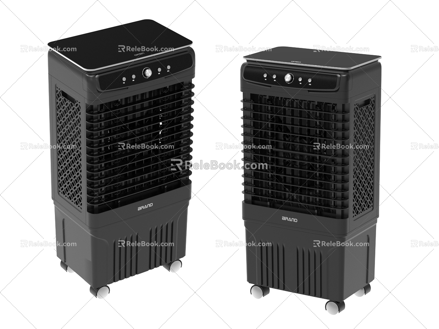 Home appliance industrial cooling fan 3d model