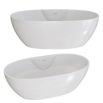 sixu ceramic simple bathtub 18w 3d model