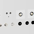 Modern Recessed Spotlights Lighting Fixtures With Various Styles And Black White Finishes