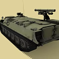 Armored Vehicle Armored Transport Vehicle Crawler Armored Vehicle Launching Vehicle Infantry Fighting Vehicle Reconnaissance Vehicle Low Face Number Low Model Simple Model Video Level Super Realistic 3d model