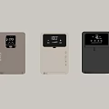 Three Modern Kitchen Appliances With Sleek Design And Digital Displays In Different Colors