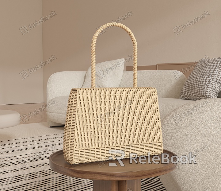 Straw bag ladies bags luggage accessories model