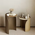 Side Table Decorative Ornaments Tea Set 3d model