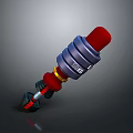 SACHS Red Top Blue Body Shock Absorber Hardware Tool With Yellow Red Components