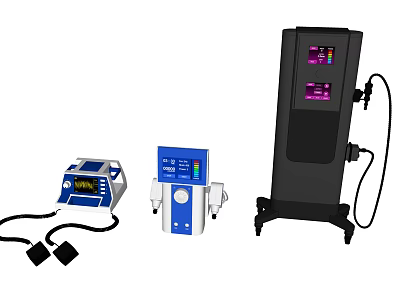 Modern Medical Devices 3d model