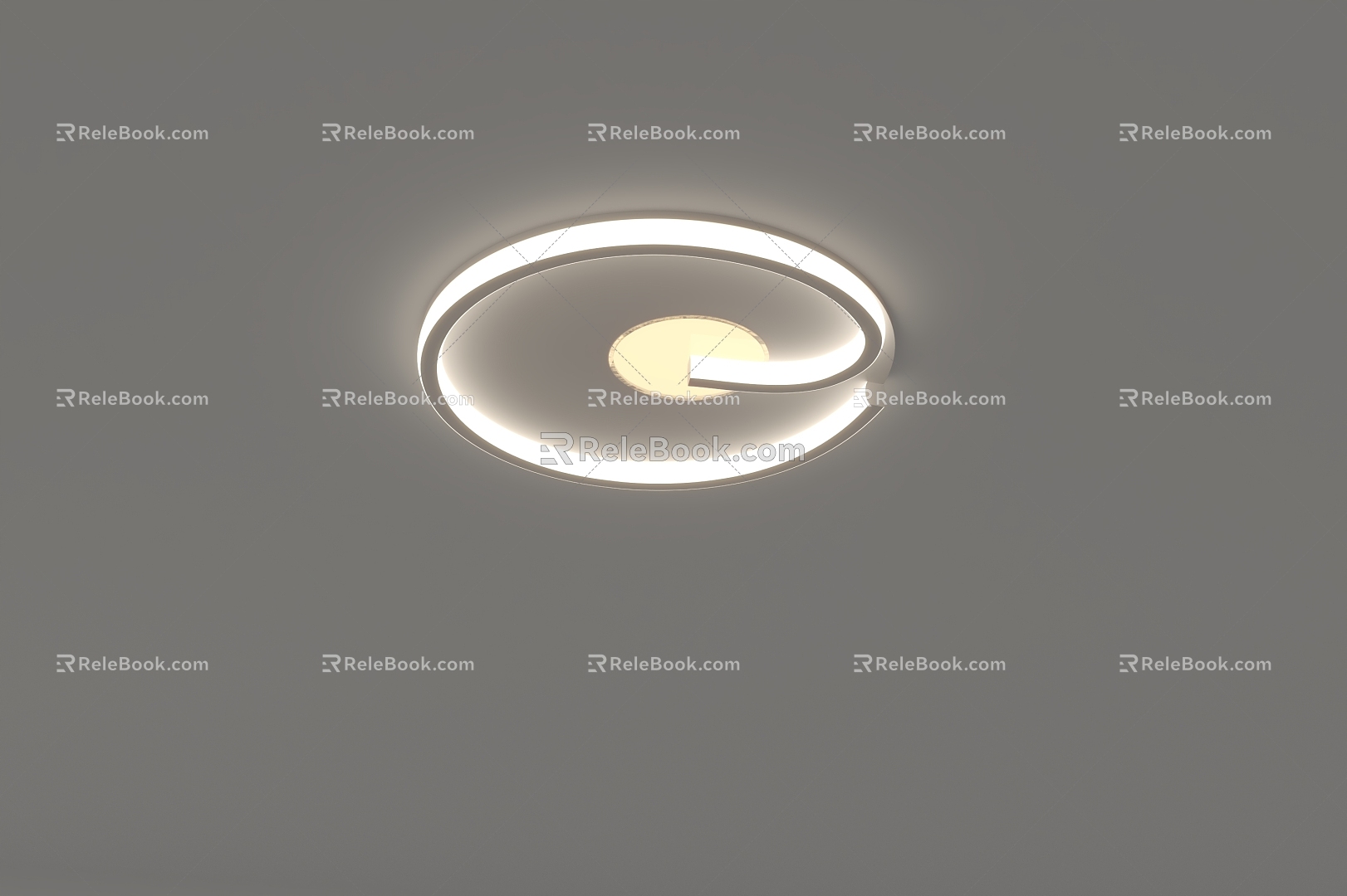 Exquisite Light Luxury Bedroom Ceiling Lamp Nordic Designer Eye Protection Full Spectrum Study Dining Room Lamp 3d model