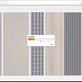 Various Styles Wall Paneling For Interior Design With Wooden Slatted Perforated And Grid Patterns