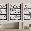 Hanging picture 3d model