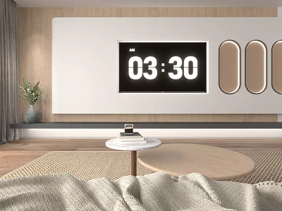 TV background wall indoor background wall living room background wall interior design wall design TV wall 3d model