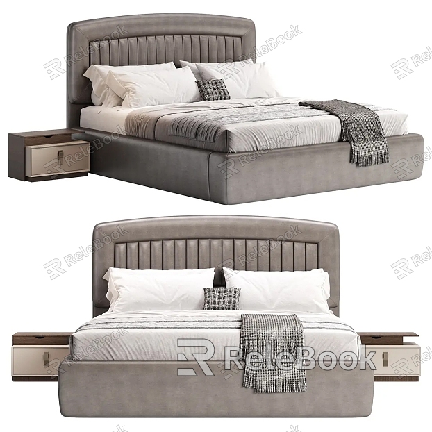 Modern Double Bed model