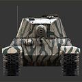 Modern Tank Tiger Tank 3d model