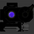 AT3 Tactical Black Laser Sight With Green Beam And Control Knobs