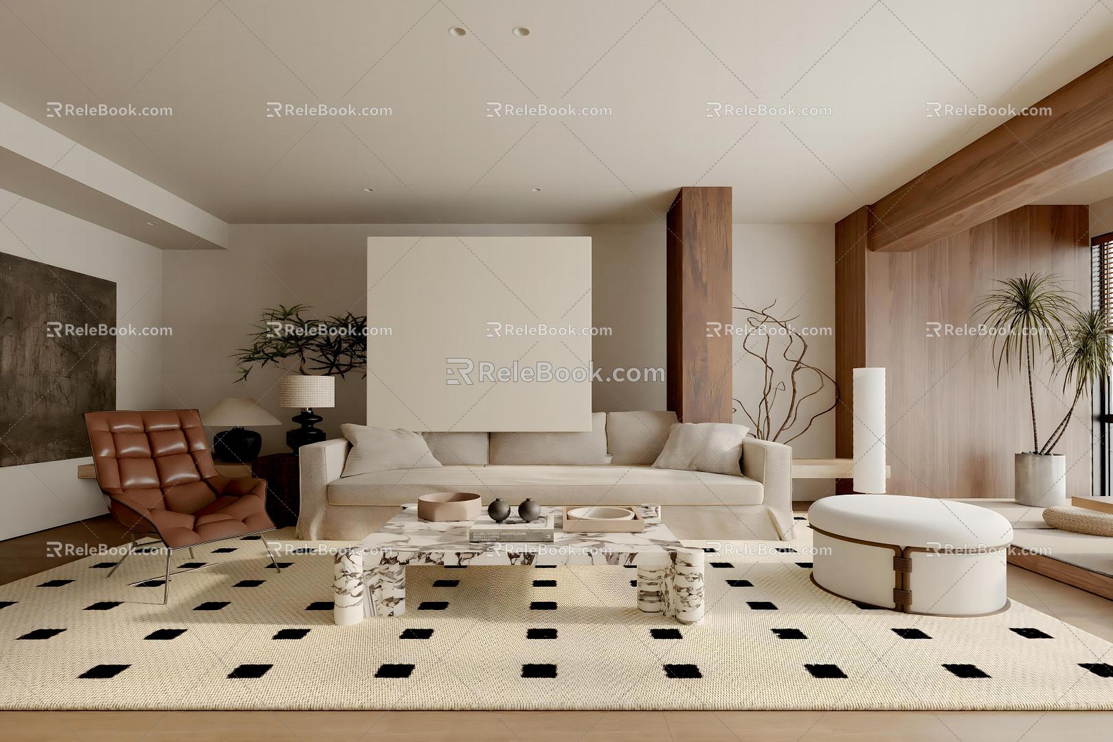 Living room 3d model