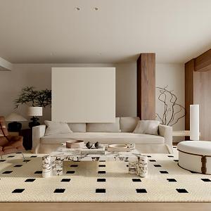 Living room 3d model