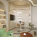 Modern Beauty SPA Hall Rest Front Hall Reception Front Hall 3d model