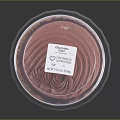 Creamy Chocolate Raspberry Ice Cream With All Natural Ingredients In Round Container