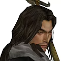 Modern Game Character Three Kingdoms Unparalleled Character Man 3d model