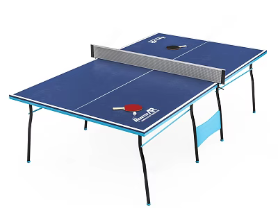 Modern table tennis table 3d model