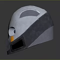 Sci-Fi Helmet Alien Helmet High Tech Helmet Game Helmet 3d model