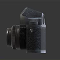Vintage Zenit Classic Camera With Mechanical Body Prime Lens And Retro Design Details