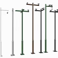 Monitoring vertical rod vertical rod gun machine monitoring rod ball machine monitoring rod gun machine ball machine monitoring 3d model