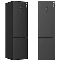 Modern Black Kitchen Appliances With Range Hood Gas Cooktop Oven And Refrigerator