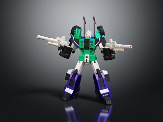 Modern Transformers Gauda Warrior Gauda Mecha Warrior 3d model