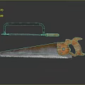 Woodworking Tools Saw Blade Saw Tools Hardware Tools Processing Tools Furniture 3d model