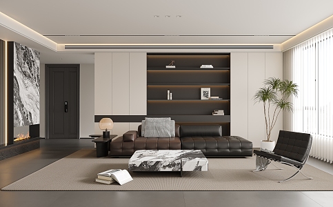 Living room 3d model