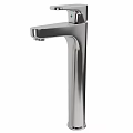 Modern Stainless Steel Faucet With Sleek Single Handle Design For Bathroom