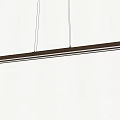 Modern Linear Pendant Light with Sleek Design Hanging in Minimalist Interior