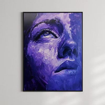 Modern Abstract Painting Oil Painting Art Painting Decorative Painting Creative Painting Hanging Painting 3d model