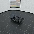 Black Glass Cooktop Gas Stove With Four Burners And Control Knobs As Essential Kitchen Appliance