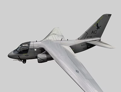modern aircraft 3d model modern aircraft 3d model