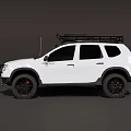 Modified off-road vehicle 3d model