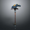Scepter Ancient Scepter Cane Ancient Scepter Magic Scepter Metal Scepter Classical Scepter Magic Scepter 3d model