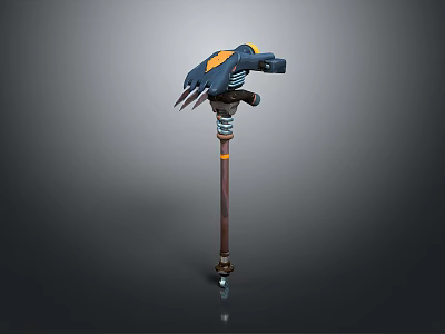 Scepter Ancient Scepter Cane Ancient Scepter Magic Scepter Metal Scepter Classical Scepter Magic Scepter 3d model