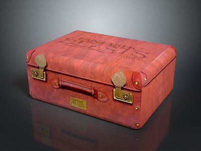 Boxes, Bags, Leather Boxes, Leather Boxes and Containers Realistic 3d model