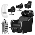 Ergonomic Black And White Medical Devices Featuring Examination Chairs Mobile Carts And Equipment Units