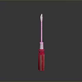 Screwdriver flat screwdriver Phillips screwdriver tool hardware tool processing tool 3d model