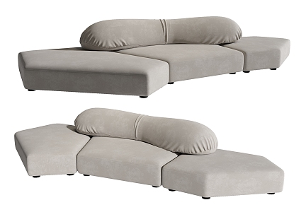 Modern Edra Multiplayer Sofa 3d model